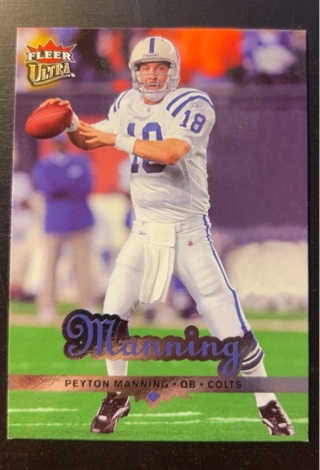 2006 Fleer Ultra Peyton Manning Colts