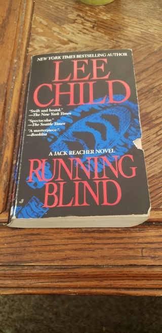 Running blind lee child