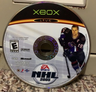 NHL 2005 (Xbox, 2004) Game Only. Tested.