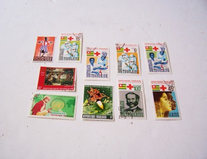 Togo Postage Stamps Used/Cancelled Set of 10