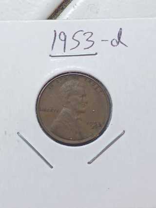 1953-D Lincoln Wheat Penny! 27