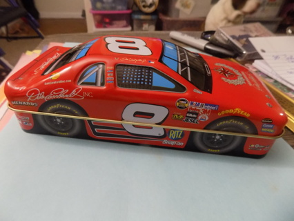 7 1/2 inch # 8 Dale Earnhardt car shaped tin