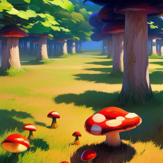 Listia Digital Collectible: Pretty Mushrooms