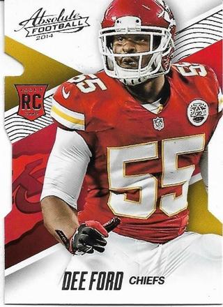 2014 ABSOLUTE DEE FORD DIE CUT ROOKIE CARD