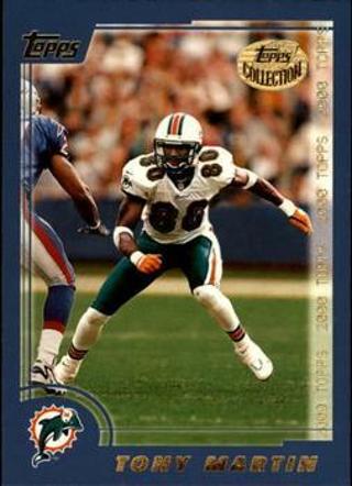 Tradingcard - NFL 2000 Topps - Topps Collection #49 - Tony Martin - Miami Dolphins