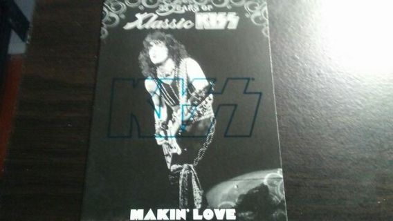 2009 KISS CATALOG/PRESSPASS- KLASSIC KISS- MAKIN 'LOVE- BLUE EDITION TRADING CARD# 59