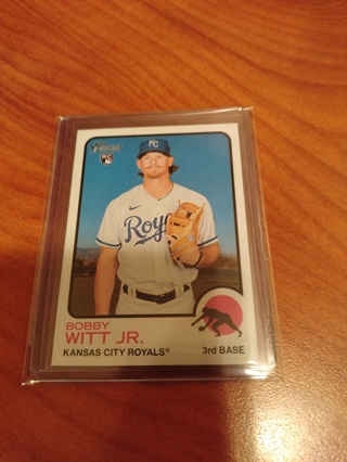 2022 Bobby Witt Jr*Rookie card*