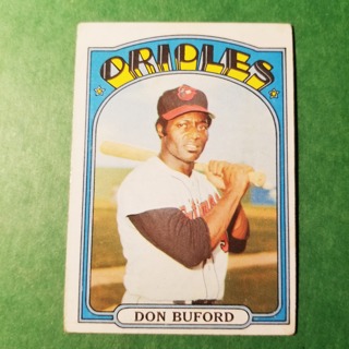 1972 - TOPPS BASEBALL CARD NO. 370 - DON BUFORD - ORIOLES