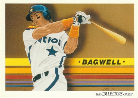 Jeff Bagwell Upper Deck 1993 Collector's Choice #813 ASTROS CHECKLIST