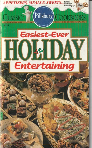 Soft Covered Recipe Book: Pillsbury: Holiday Entertaining