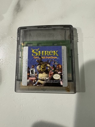  Vintage Nintendo Gameboy Sherk Game