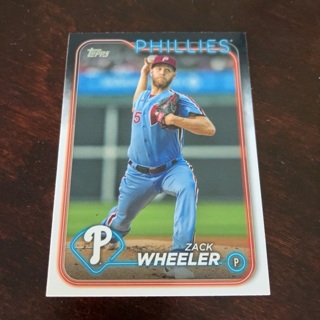 2024 Topps Series 1 - [Base] #262 Zack Wheeler