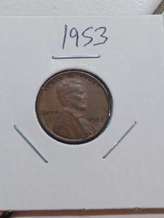 1953 Lincoln Wheat Penny! 26
