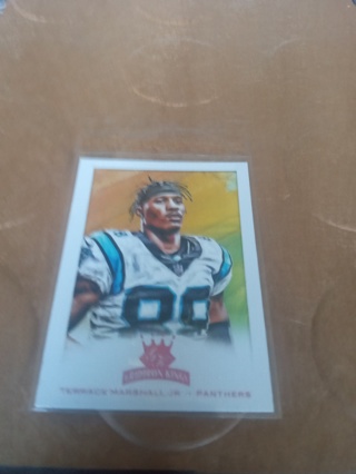 Terrance Mathis Panthers Insert Card