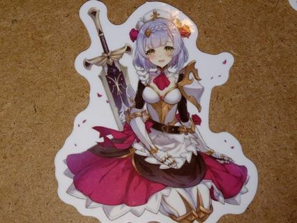 Anime Cute one new vinyl sticker no refunds regular mail only Very nice