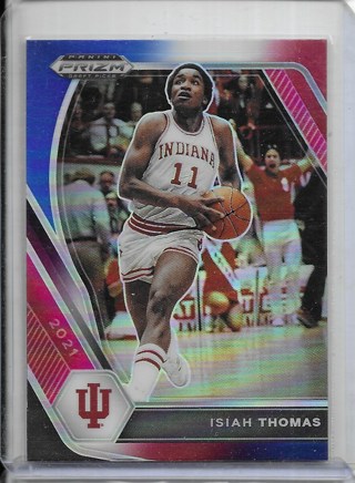 Isiah Thomas 2021-22 Prizm Draft Prizms Red White & Blue #36