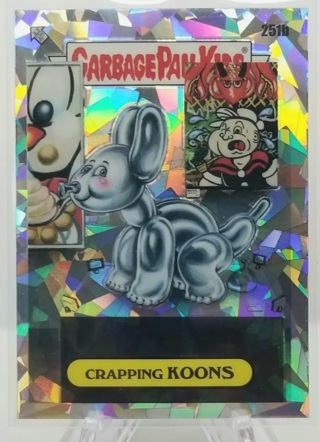 Garbage Pail Kids CHROME Series 5 - Crapping Koons #251b ATOMIC Refractor 2022