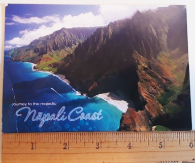 Napali Coast, Hawaii USED Postcard