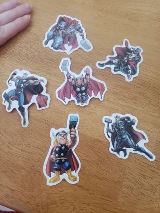 Thor new vinyl sticker lot of 6