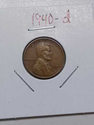 1940-D Lincoln Wheat Penny! 42