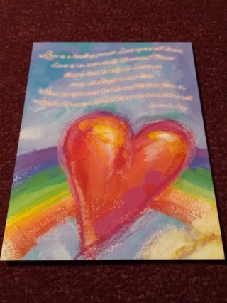 Power Thoughts Greeting Card - Love