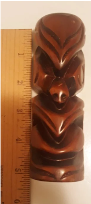 Wooden Tiki Statue