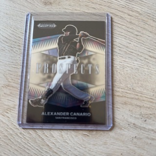 2021 Panini Prizm Draft Picks Prospects Alexander Canario #P-AC Giants