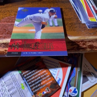 2001 upper deck revolution Roger Clemens baseball card 