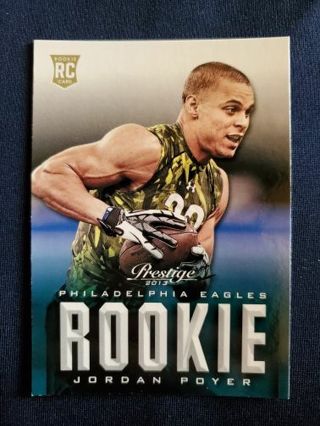 2013 Panini Prestige Rookie Jordan Poyer