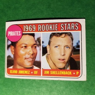 1969 - TOPPS BASEBALL CARD HI NO. 567 - 1969 ROOKIE STARS - PIRATES