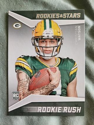 2022 Panini Rookies & Stars Rookie Rush Christian Watson