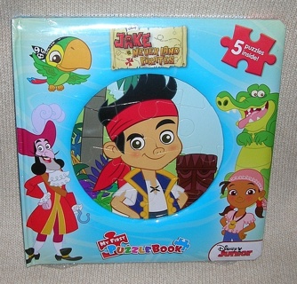 SEALED Disney ~ Jake and the Never Land Pirates My First Puzzle Book 