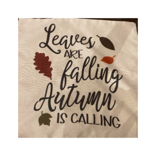 Fall/Autumn Pillow Cover