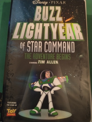 vhs buzz lightyear of star command frees shipping