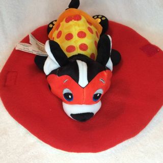 CUTETITOS PIZZAITOS BEANIE PLUSH/STUFFED ANIMAL=7"