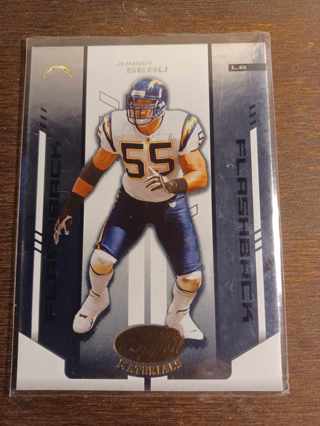 GIN ~ Great Deal ~2004 Leaf Certified Materials #142 Junior Seau FLB