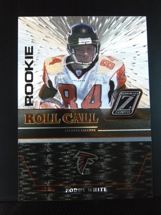 2005 Donruss Zenith "Roll Call" #RC-22 Roddy White Rookie (Falcons)