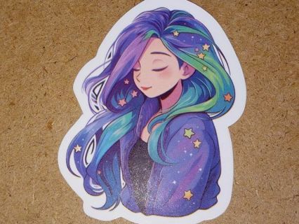 Anime Cute nice 1⃣ vinyl sticker no refunds regular mail only Very nice quality!