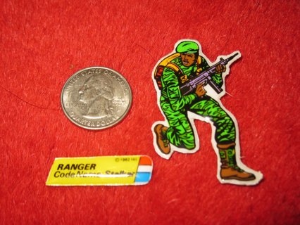1982 G.I. Joe Cartoon Series Refrigerator Magnet: Ranger Stalker w/ Label