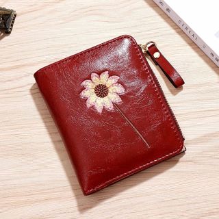 Women's leather wallet