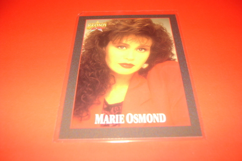 Marie Osmond Trading card Country Music