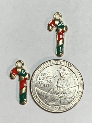 CHRISTMAS CHARMS~#41~SET OF 2 CHARMS~SET 2~FREE SHIPPING!