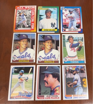 Topps baseball miscellaneous card lot