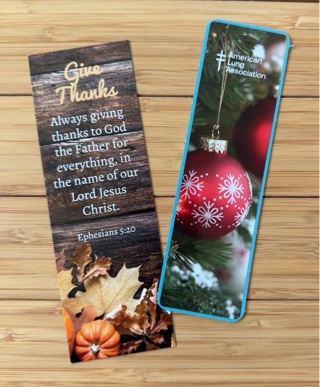 2 Holiday Bookmarks