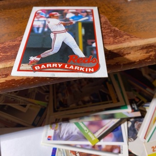 1989 topps Barry Larkin baseball card 