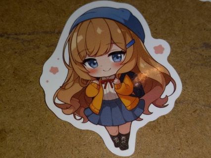 Anime Cute nice 1⃣ vinyl sticker no refunds regular mail only Very nice quality!