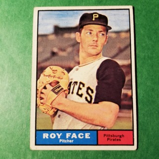 1961 - TOPPS BASEBALL CARD NO. 370 - ROY FACE - PIRATES