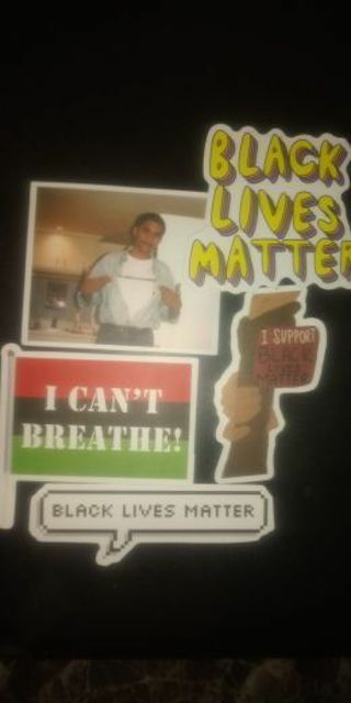 Black Lives Matter Stickers - 10pcs