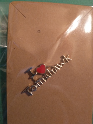 i love tomahawk pin free shipping