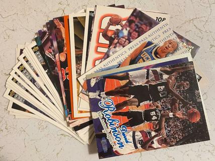5 Assorted Collectible Basketball Sport Cards 